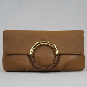 Michael Kors Brown Clutch